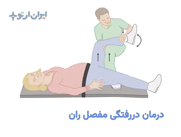 درمان دررفتگی لگن بصورت جااندازی بسته چگونه است